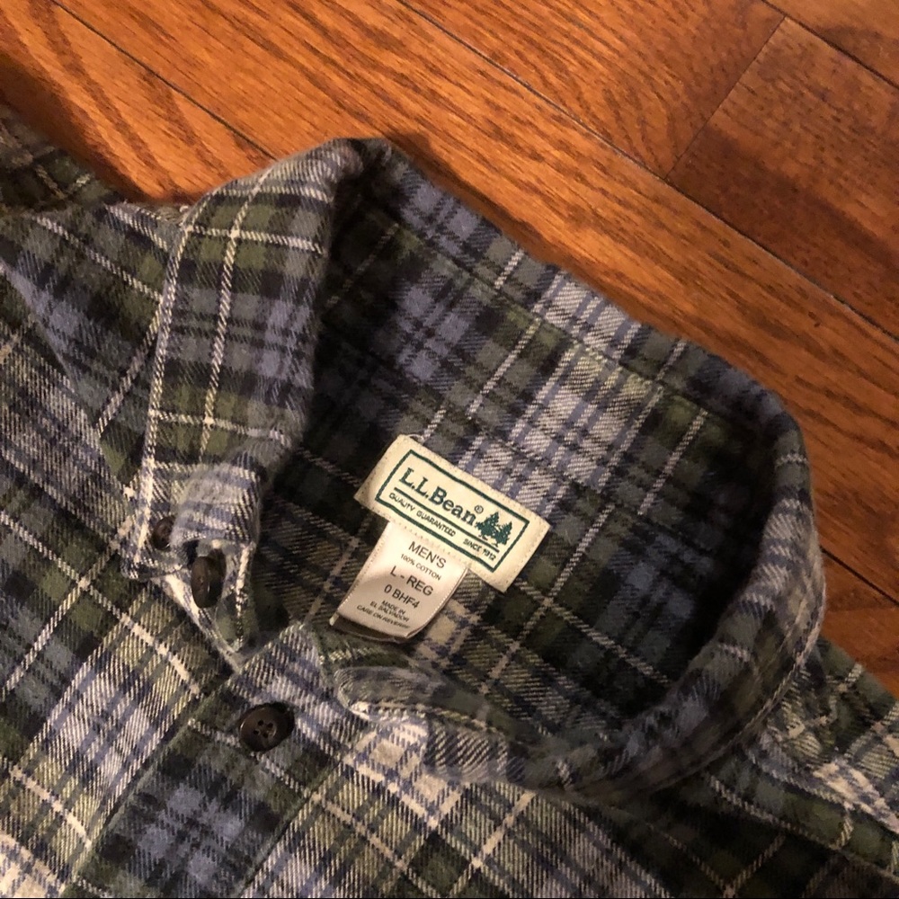 LL Bean Flannel Shirt